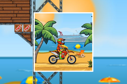 Moto x3m bike race game racing games online